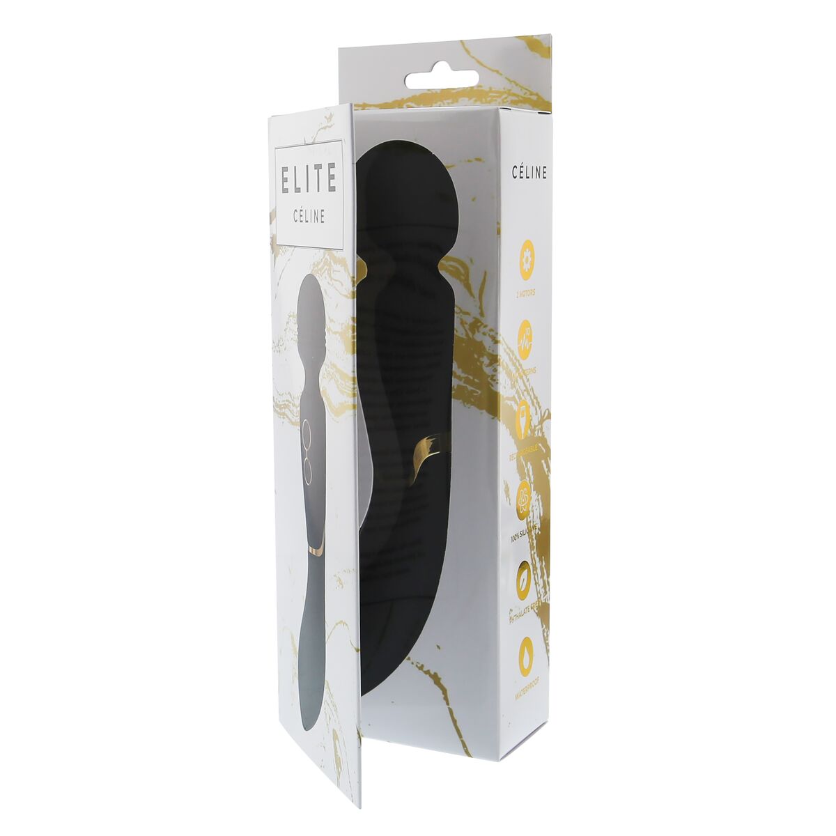 Hierontalaite Dream Toys Elite Musta